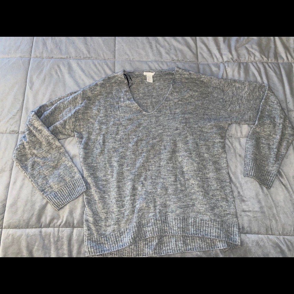 Gray sweater